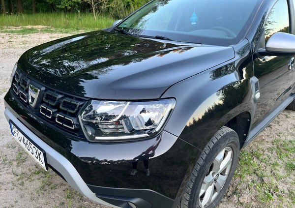 Dacia Duster cena 43050 przebieg: 102000, rok produkcji 2019 z Gryfino małe 137